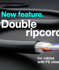 A double ripcord in FIBRAIN cables!